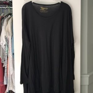 Mumu Black flow dress